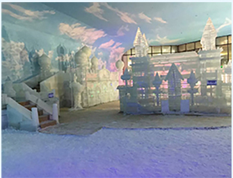 Snowflake Ice Machine 20t Making Snow Strong Durability from Icesta for Skiing Resort 26