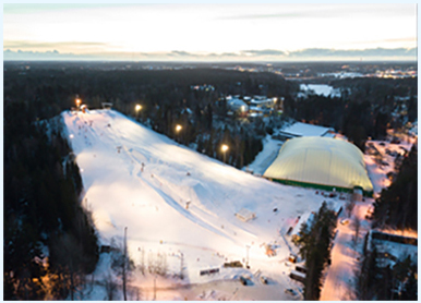 Snowflake Ice Machine 20t Making Snow Strong Durability from Icesta for Skiing Resort 30