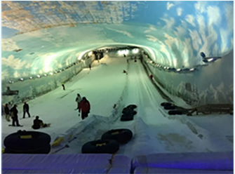 Snowflake Ice Machine 20t Making Snow Strong Durability from Icesta for Skiing Resort 27