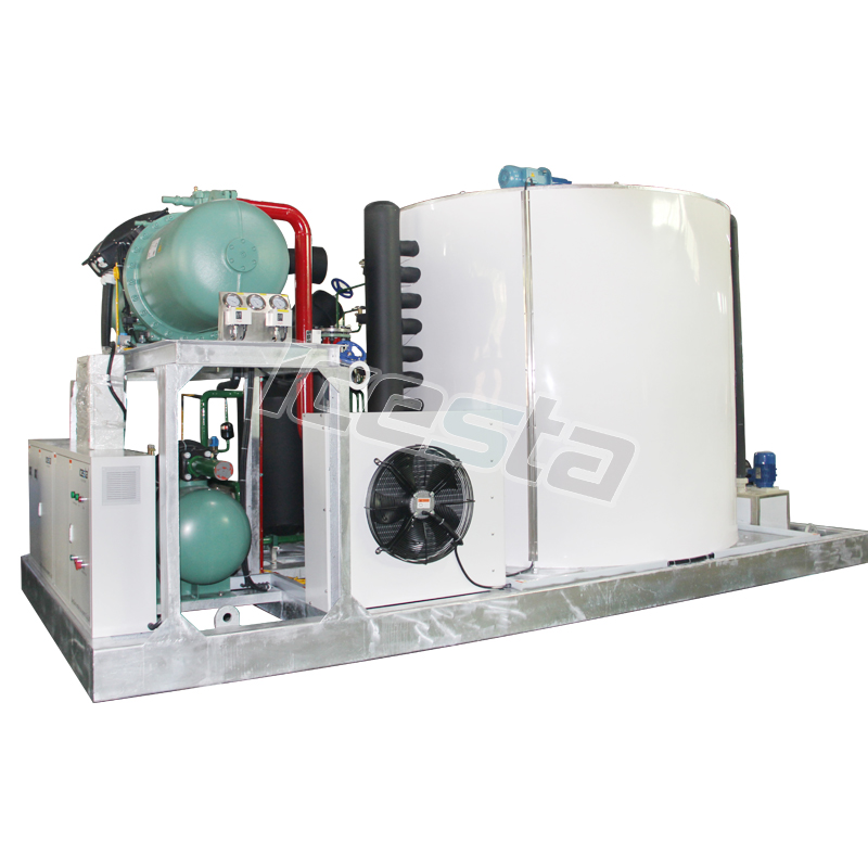 Flake Ice Making Machine Industrial 40tons daily output from Icesta 8