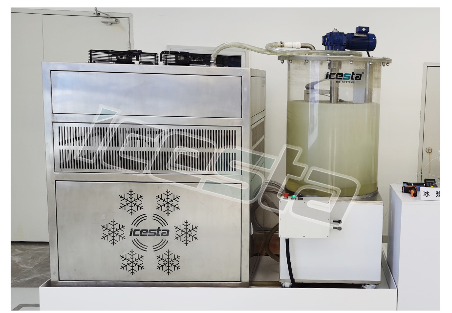 Sea water ice slurry machine small size from ICESTA 12