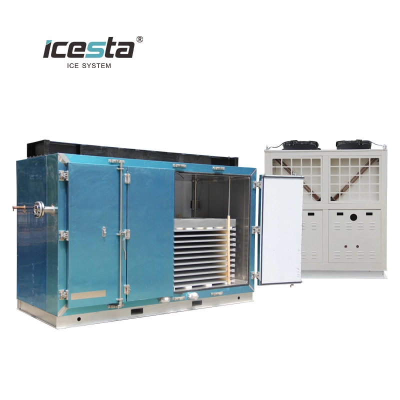 Plate freezer Condensing unit Low temp cold contact freezer from ICESTA 1