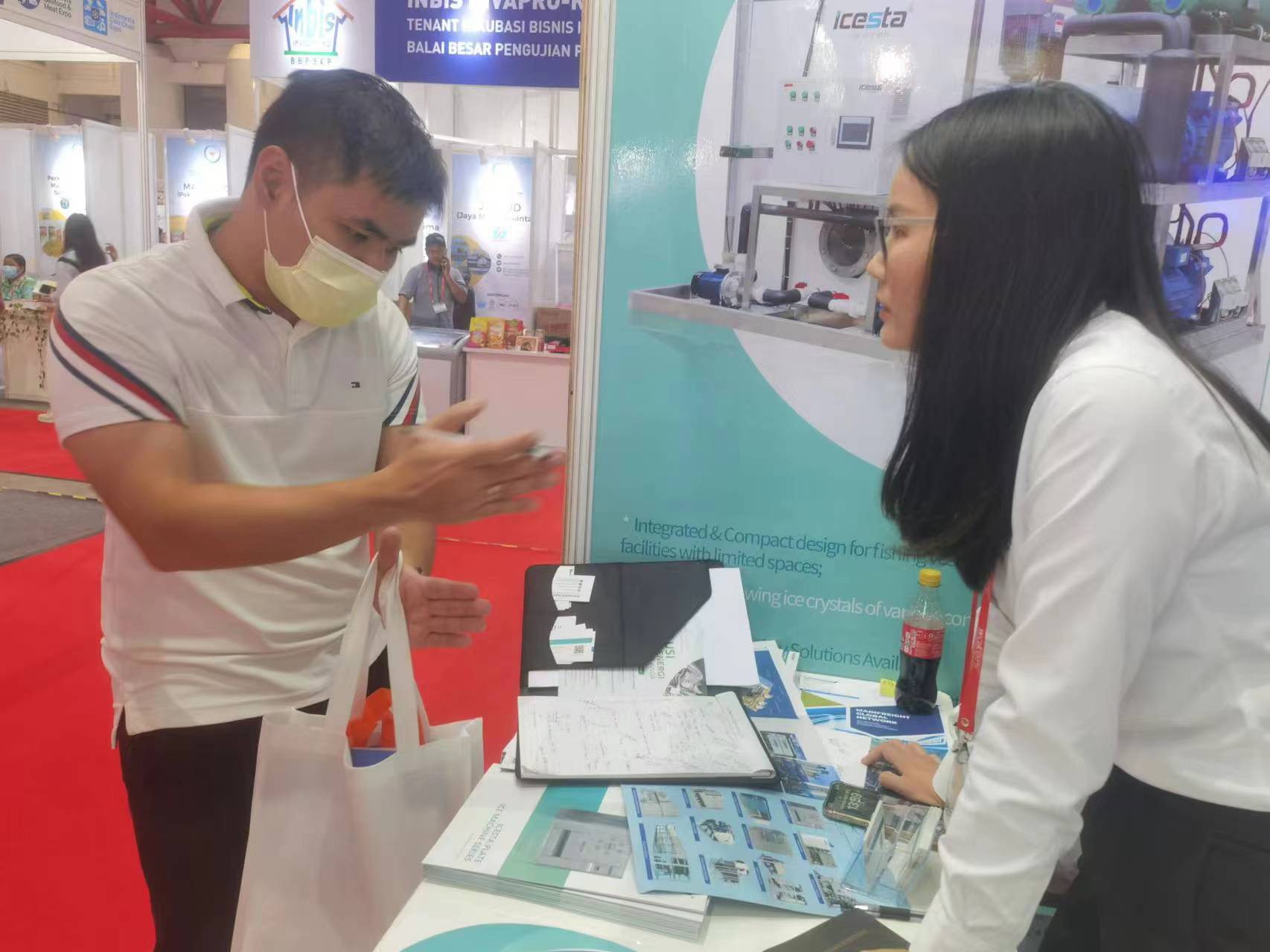 In the past three days, The ICESTA team had their hands full at the IISM & Indonesia Cold Chain Expo 1