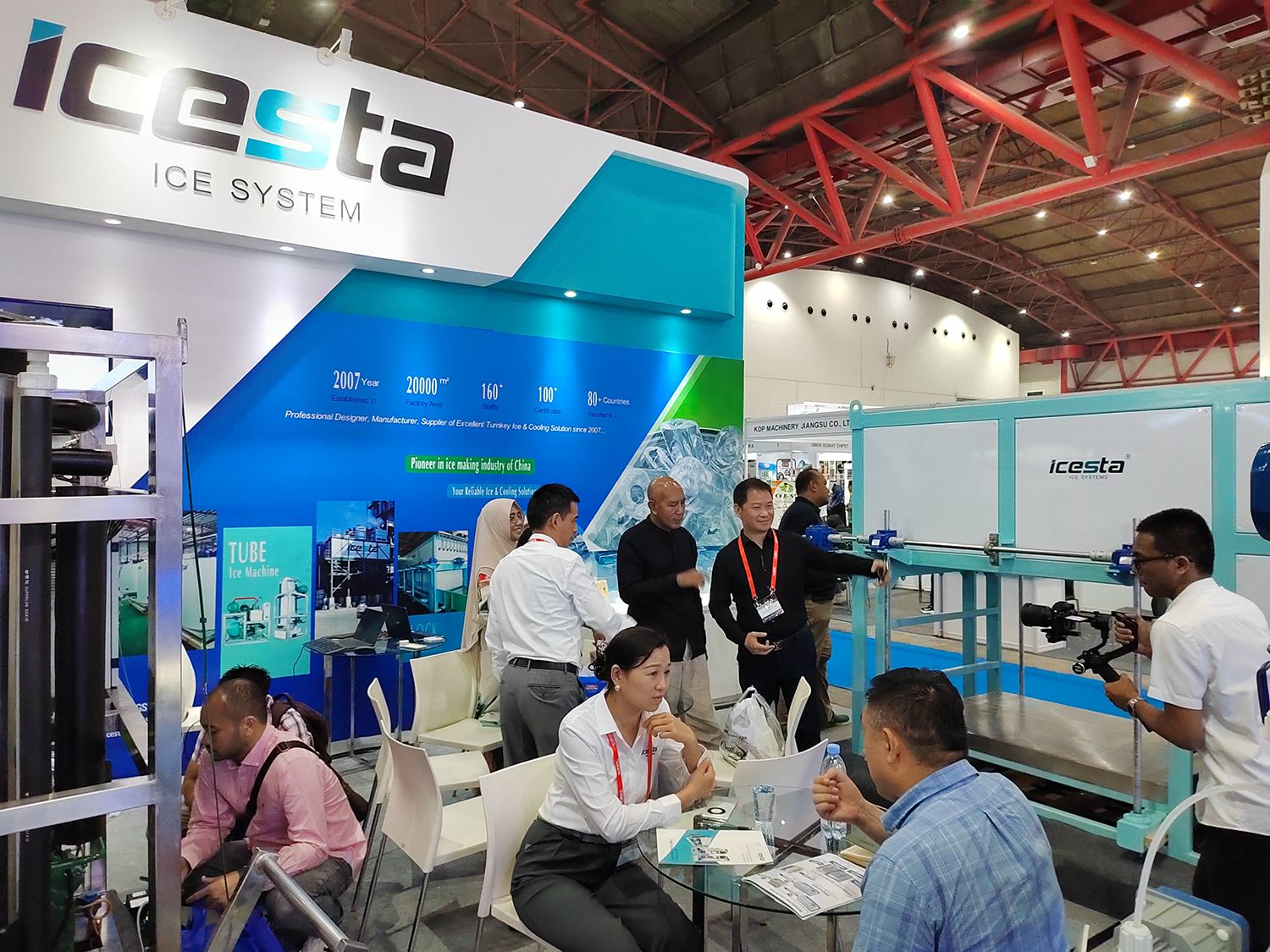 The ICESTA team successfully participated in the IISM & Indonesia Cold Chain Expo 2024 from 8th May to 11th May 3
