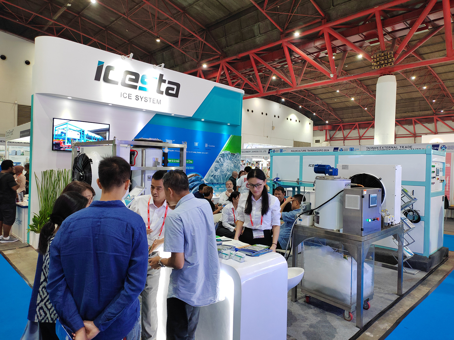 The ICESTA team successfully participated in the IISM & Indonesia Cold Chain Expo 2024 from 8th May to 11th May 2