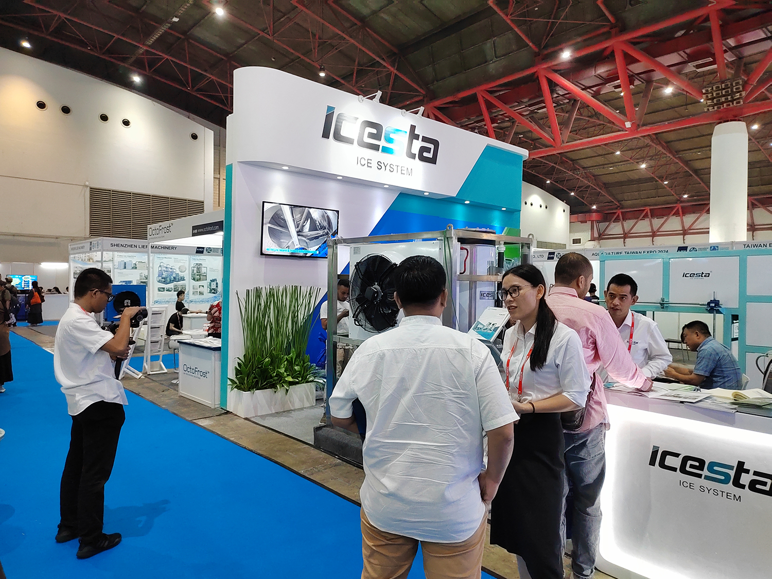 The ICESTA team successfully participated in the IISM & Indonesia Cold Chain Expo 2024 from 8th May to 11th May 7