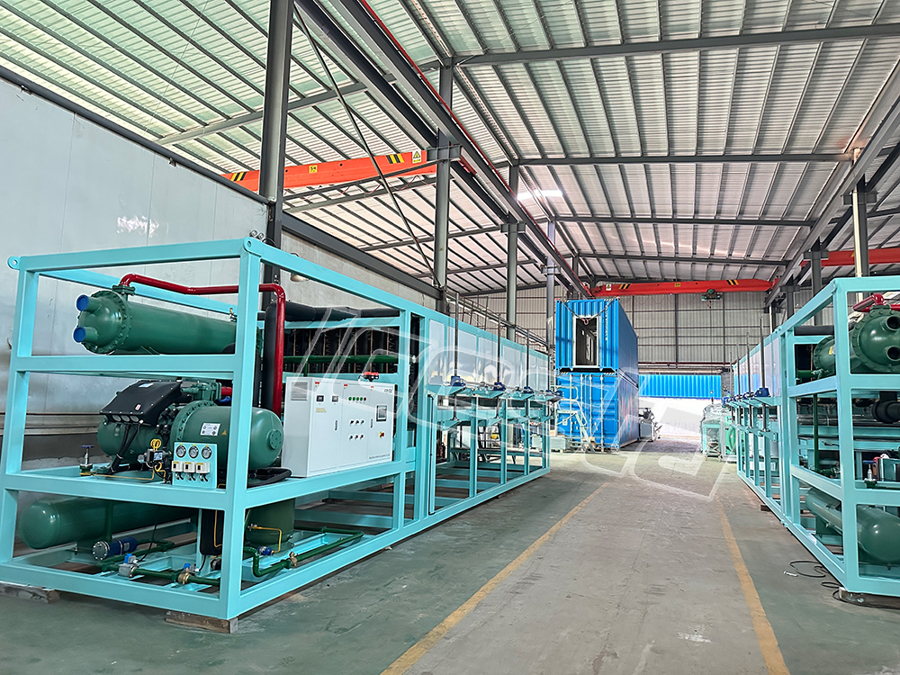 ICESTA 120 ton block ice plant shipped (multiple 30t & 15t ) to Yemen 5