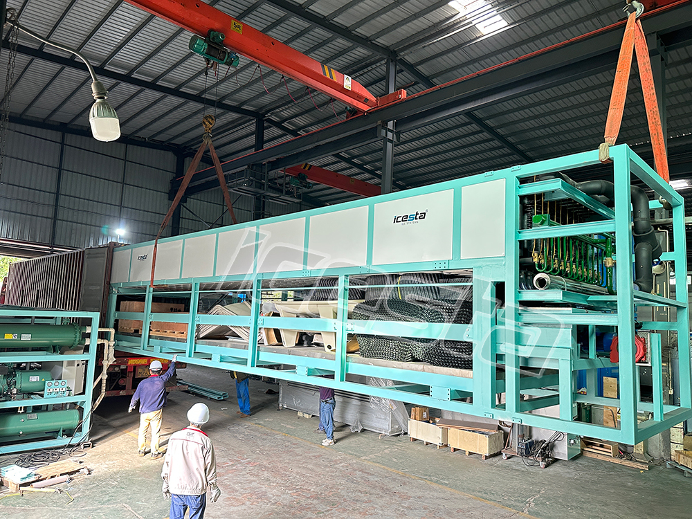 ICESTA 120 ton block ice plant shipped (multiple 30t & 15t ) to Yemen 6
