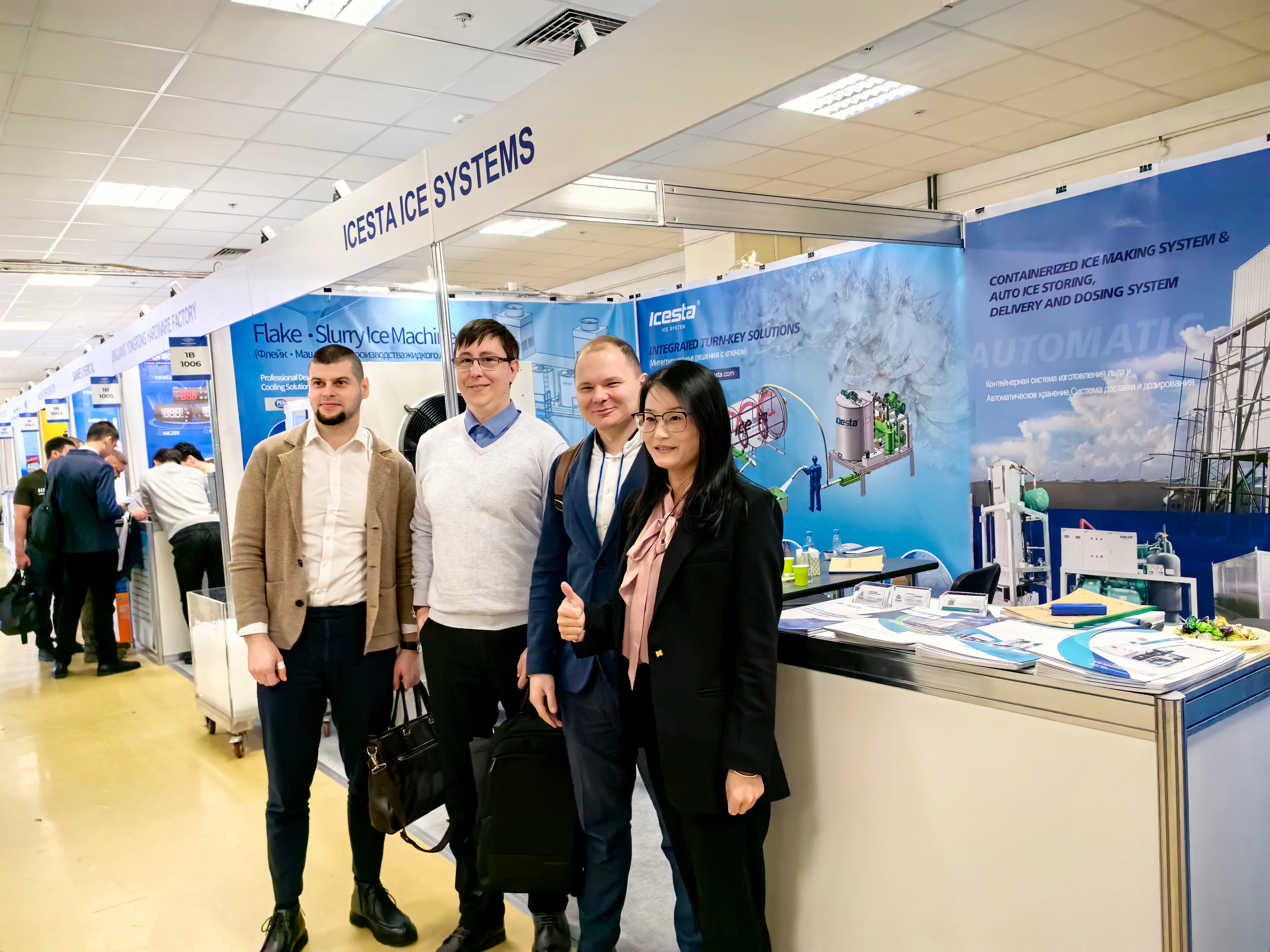 The ICESTA team successfully participated in the Climate world expo 2024 from 27th February to 1st March 7