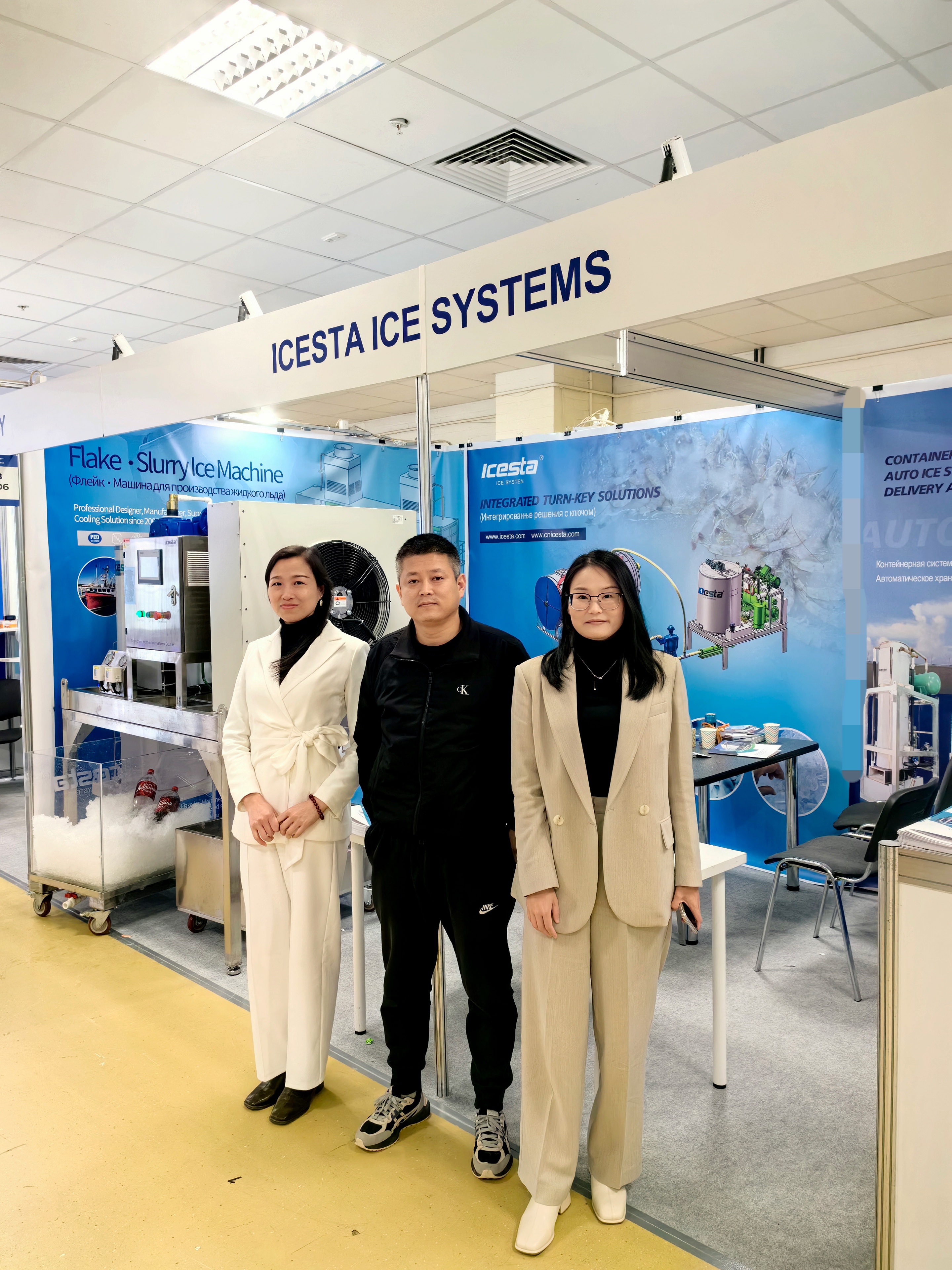 The ICESTA team successfully participated in the Climate world expo 2024 from 27th February to 1st March 1