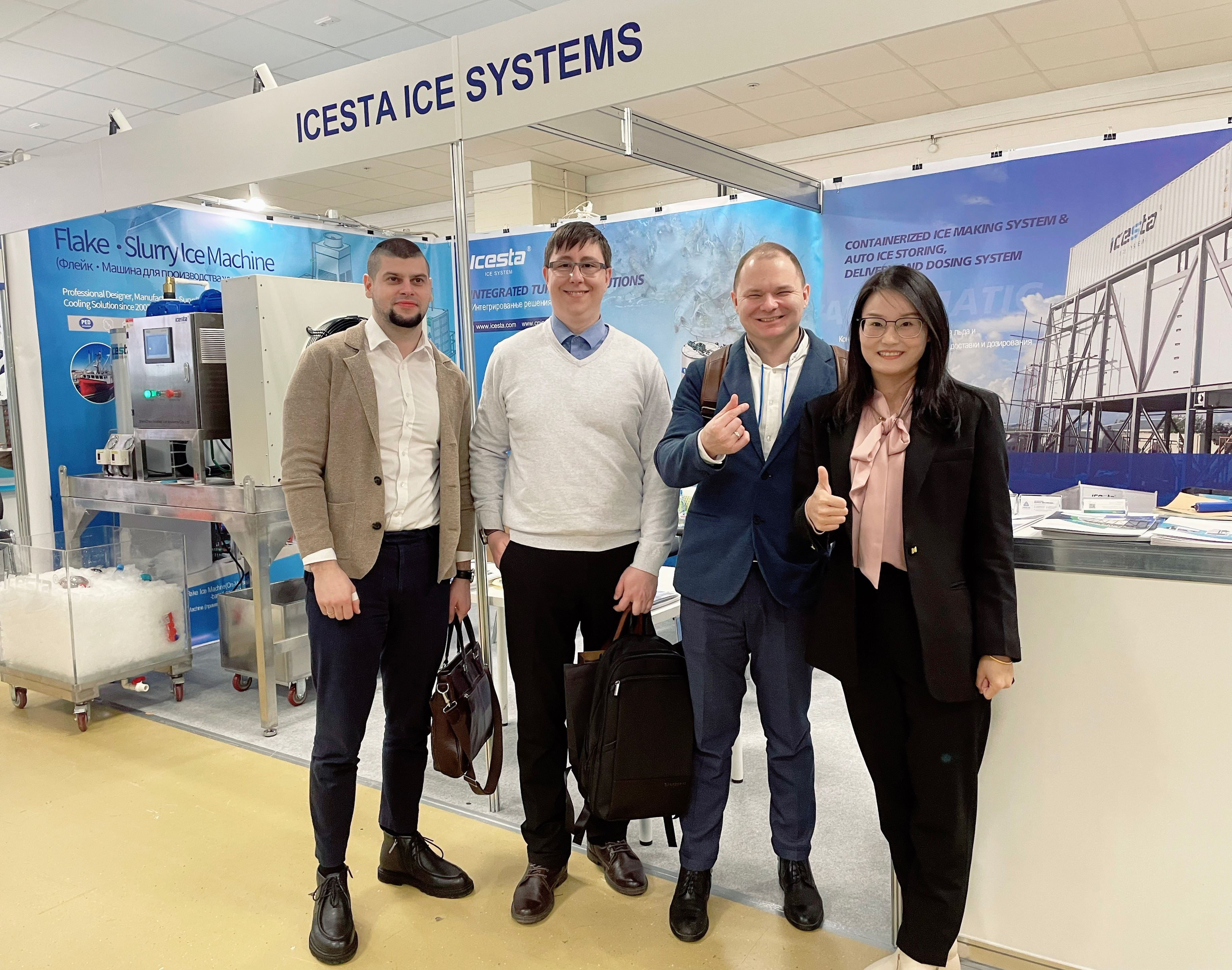 The ICESTA team successfully participated in the Climate world expo 2024 from 27th February to 1st March 11