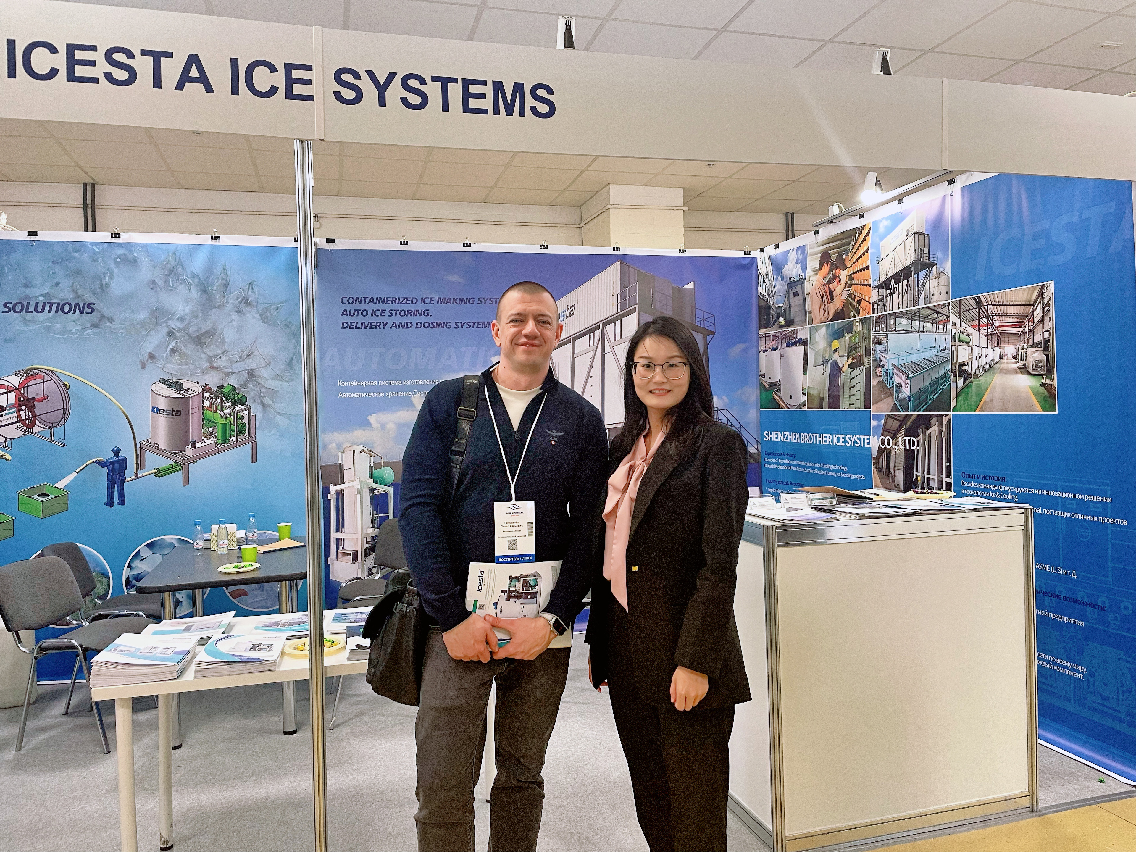 The ICESTA team successfully participated in the Climate world expo 2024 from 27th February to 1st March 9