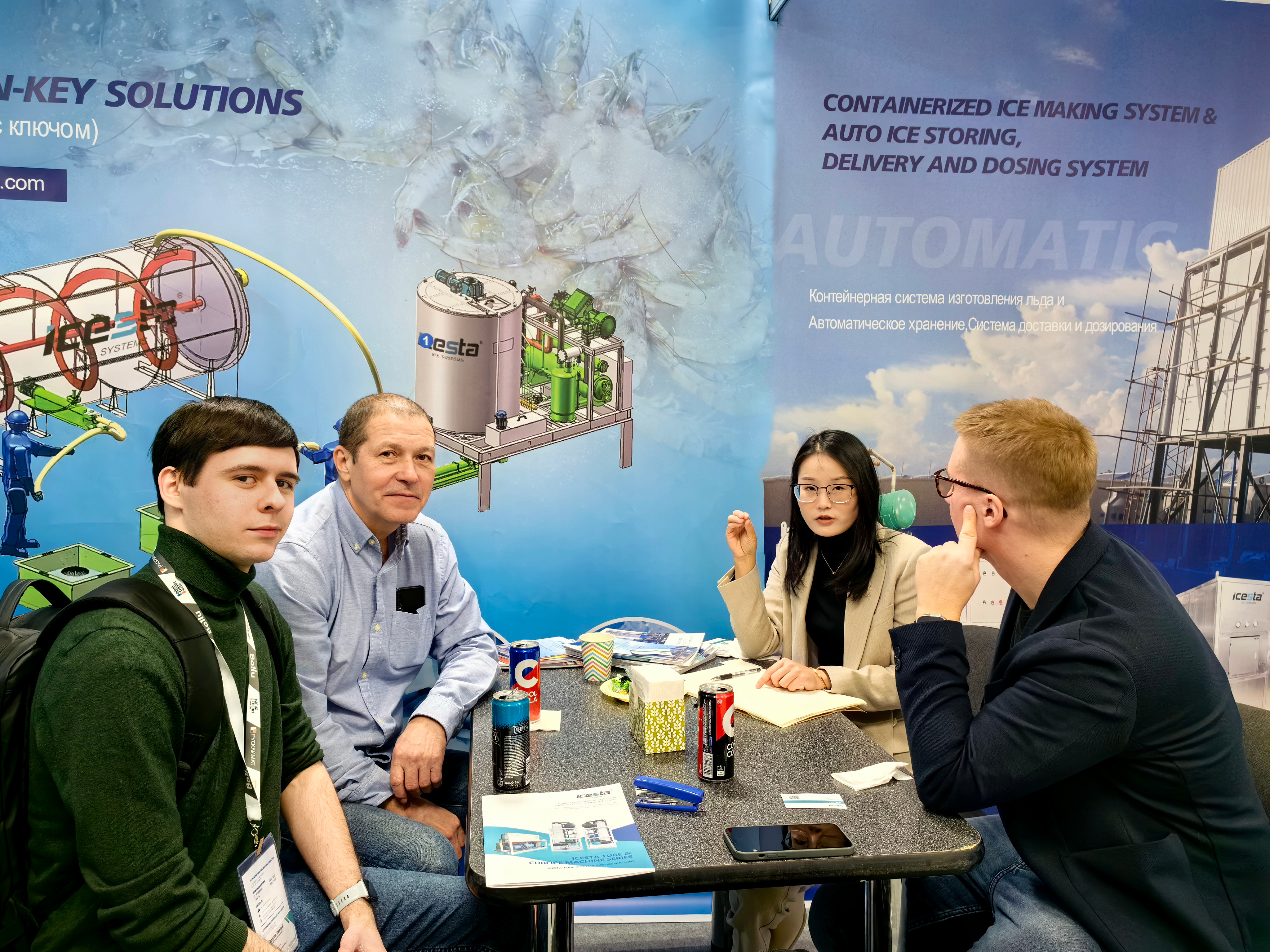 The ICESTA team successfully participated in the Climate world expo 2024 from 27th February to 1st March 8