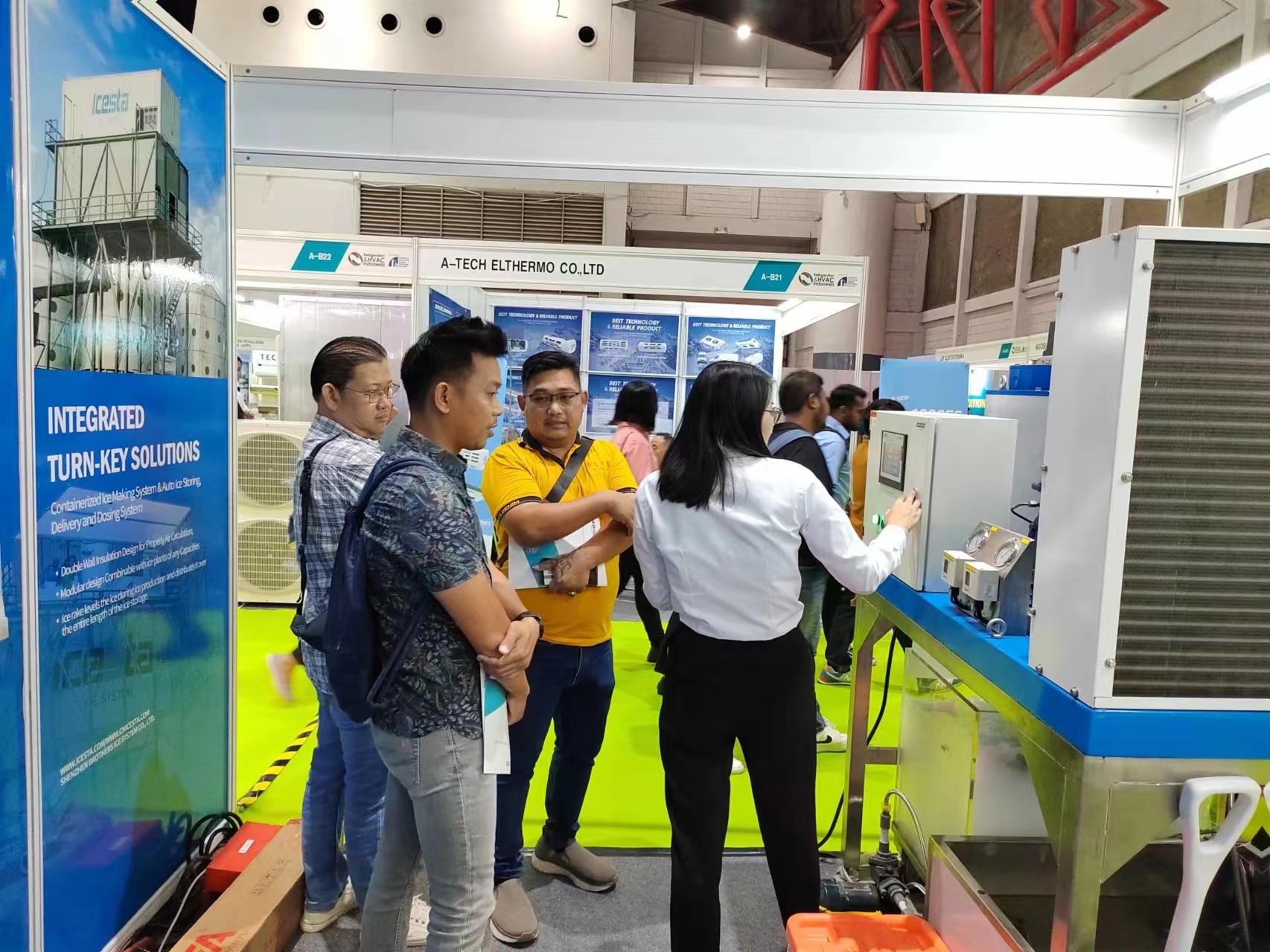 ICESTA successfully participated in the Largest Refrigeration and HVAC Indonesia 2023 Exhibition 6