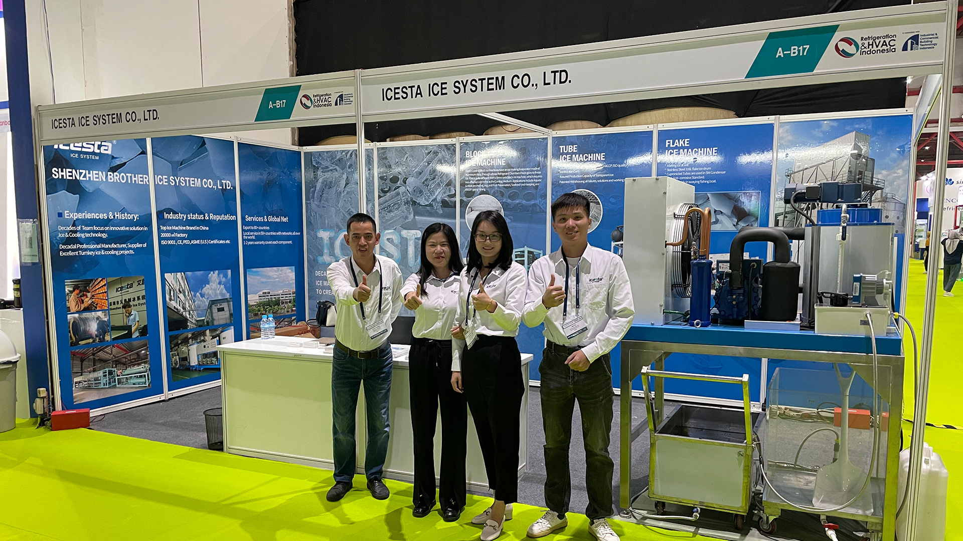 ICESTA successfully participated in the Largest Refrigeration and HVAC Indonesia 2023 Exhibition 2