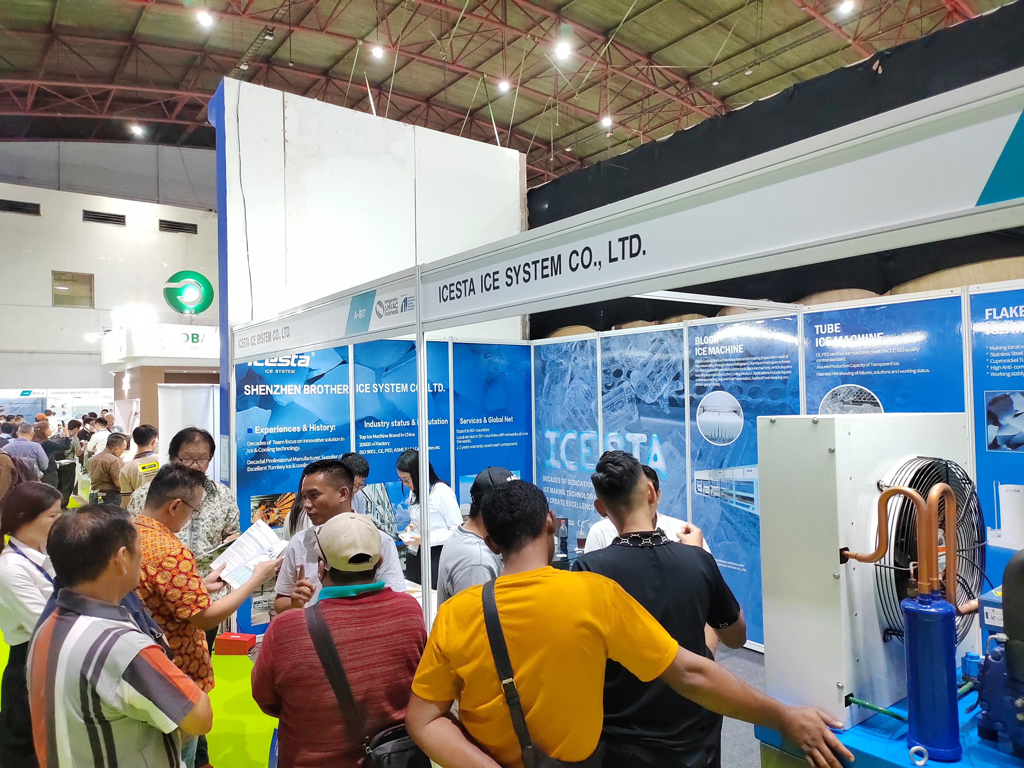 ICESTA successfully participated in the Largest Refrigeration and HVAC Indonesia 2023 Exhibition 3