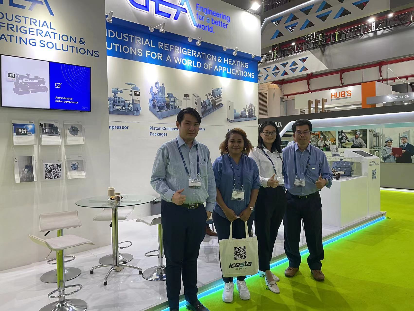 ICESTA successfully participated in the Largest Refrigeration and HVAC Indonesia 2023 Exhibition 12