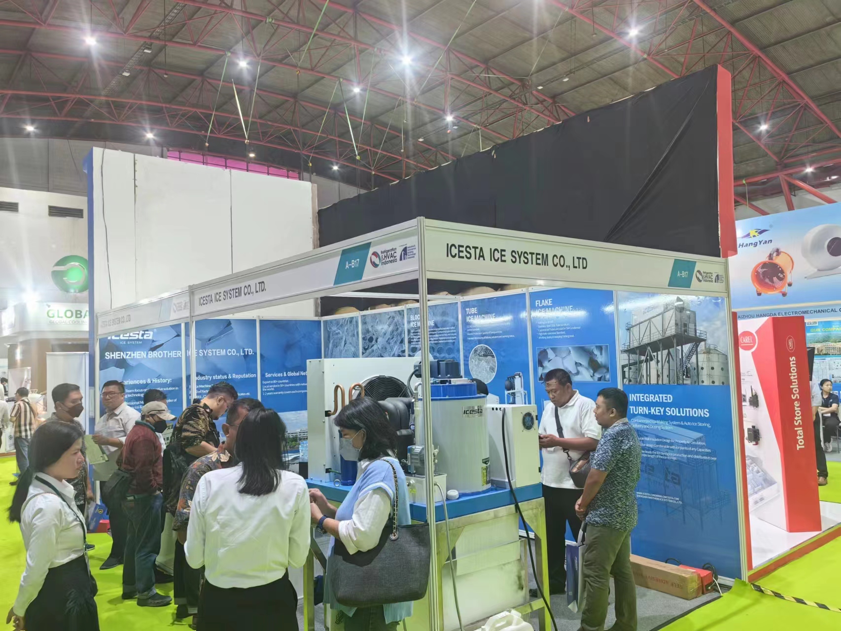 ICESTA successfully participated in the Largest Refrigeration and HVAC Indonesia 2023 Exhibition 5