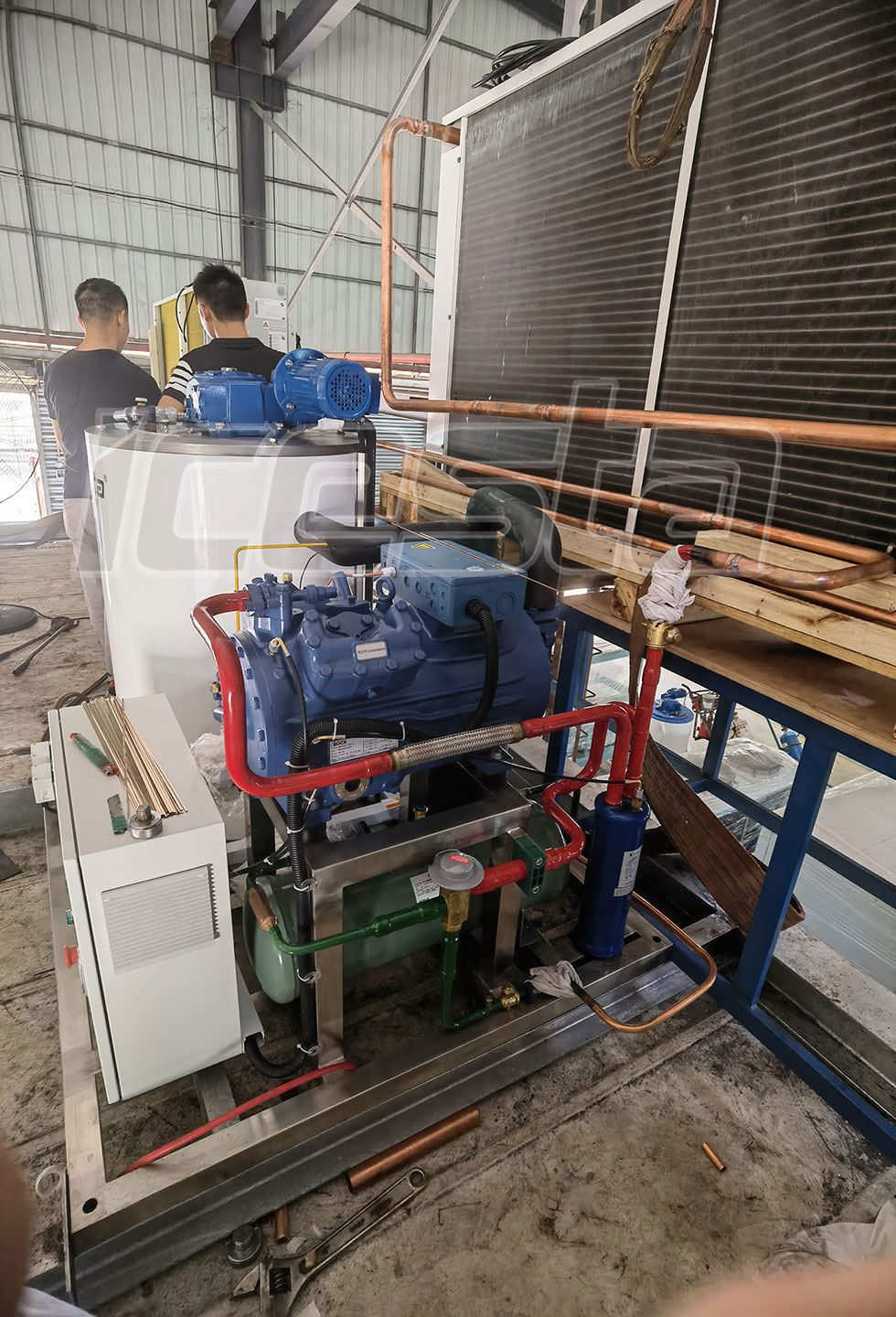 ICESTA Successfully tested the First one-stop Integrated Ground Refrigeration Supply System for High-speed Rail Project 5