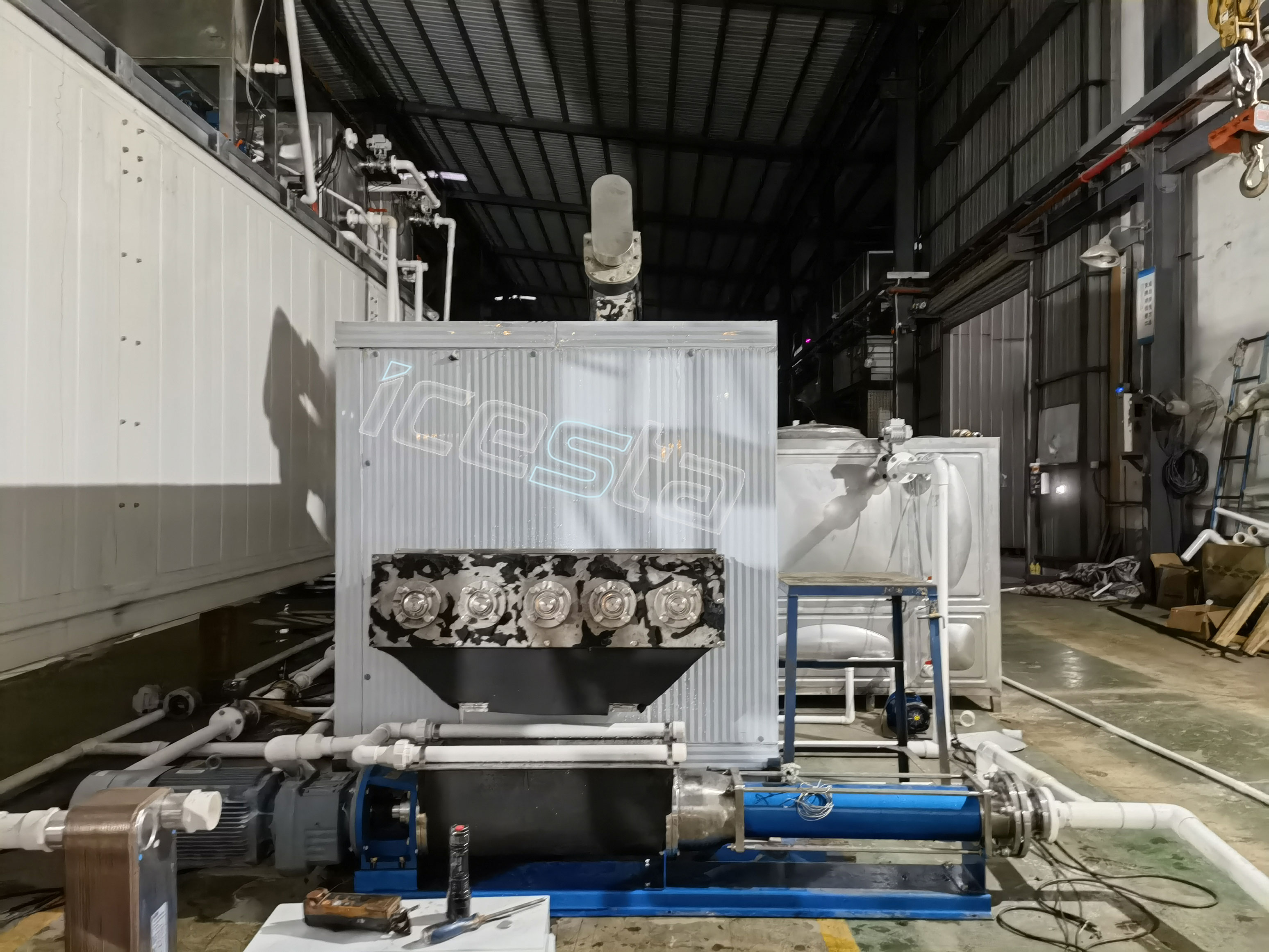 ICESTA Successfully tested the First one-stop Integrated Ground Refrigeration Supply System for High-speed Rail Project 8