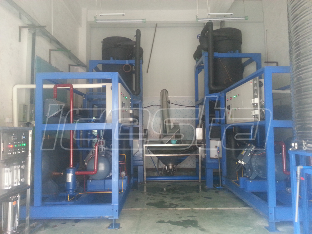 Tube Ice plant 80tons in Guangzhou 1