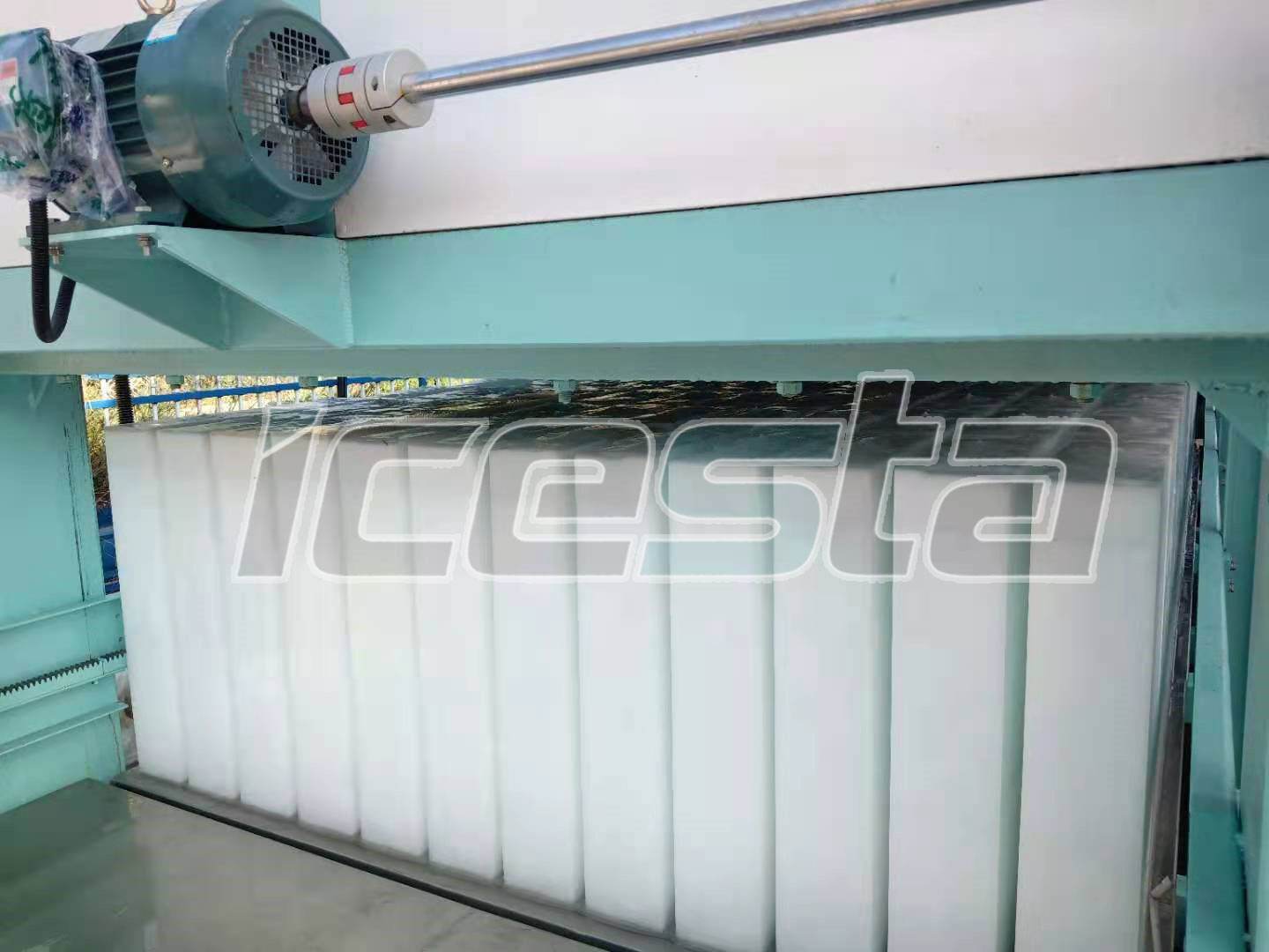 Block Ice plant 100 Ton in Beijing from ICESTA 7