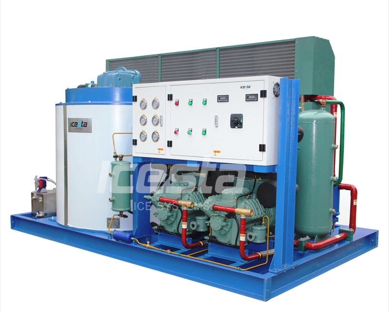 ICESTA Containerized Flake ice plant storage & Delivery system 11