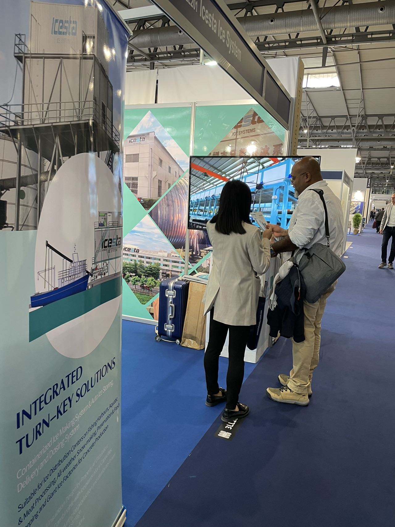 ICESTA team successfully participated in The Seafood Expo Global 2023 in Barcelona,Spain 5
