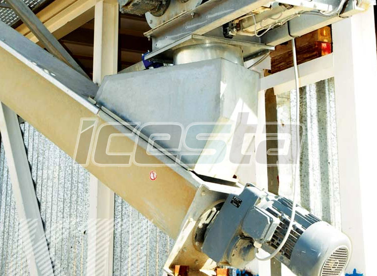 Flake ice system for concrete cooling solution from ICESTA 14