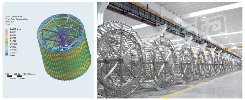 Double Spiral Freezer Automatic Industrial Quick Freezing Technology Manufacturer Easy Operation 12