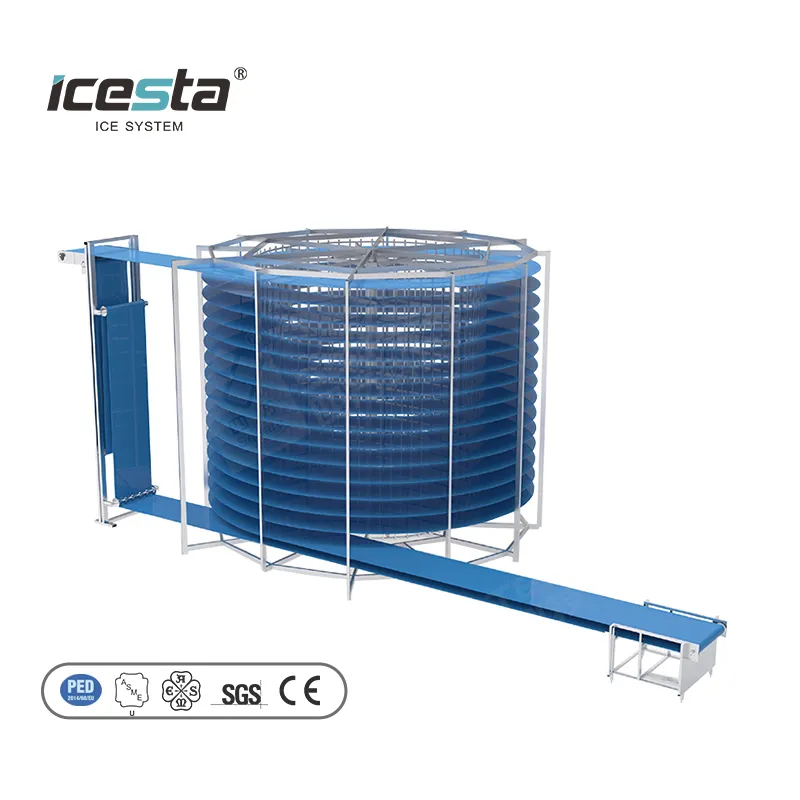 Self-Stacking Spiral Freezer - 50% More Output, Hygienic Design 6