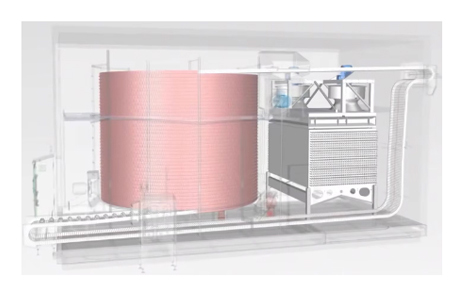 Industrial Self-stacking Spiral Quick Freezer Automatic spiral freezer equipment Compact and Hygienic 13