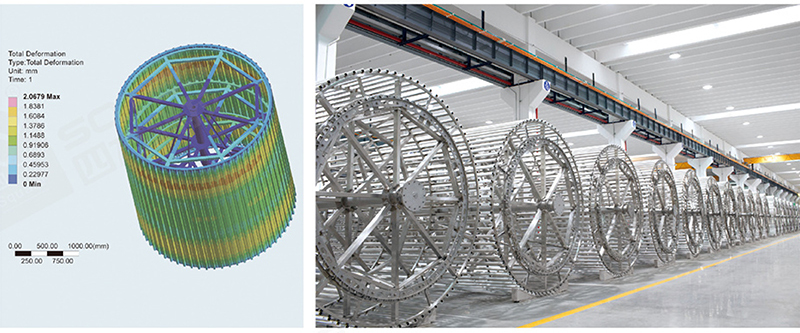 Industrial Single Spirals Freezer Automatic High Capacity High Efficiency Low Temperature for Frozen Fish Meat Dumpling 12