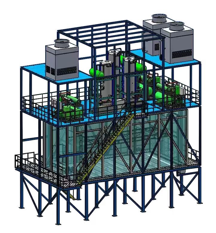 Máquina de gelo tubular de água do mar ICESTA de 30 toneladas: Acabe com os 3 principais problemas da pesca e desbloqueie a preservação com custo zero de água doce. 1