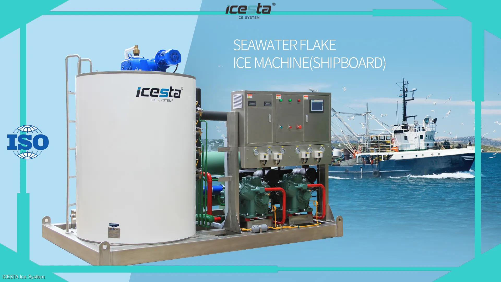 Marine Flake Ice Machine - 10-25t Performance Excellence 1