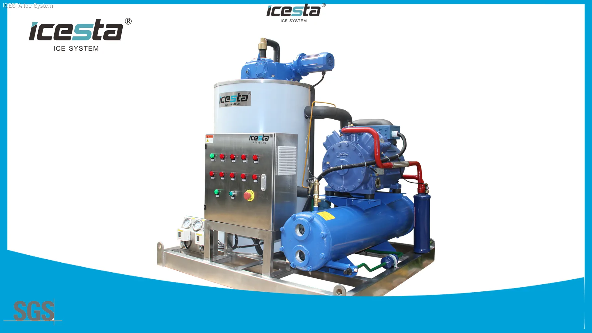 Seawater Flake Ice Machine - Special Design for Marine Use 1