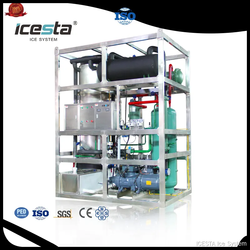 High Output Tube Ice Making Machine - Customizable Sizes, Excellent Performance 1