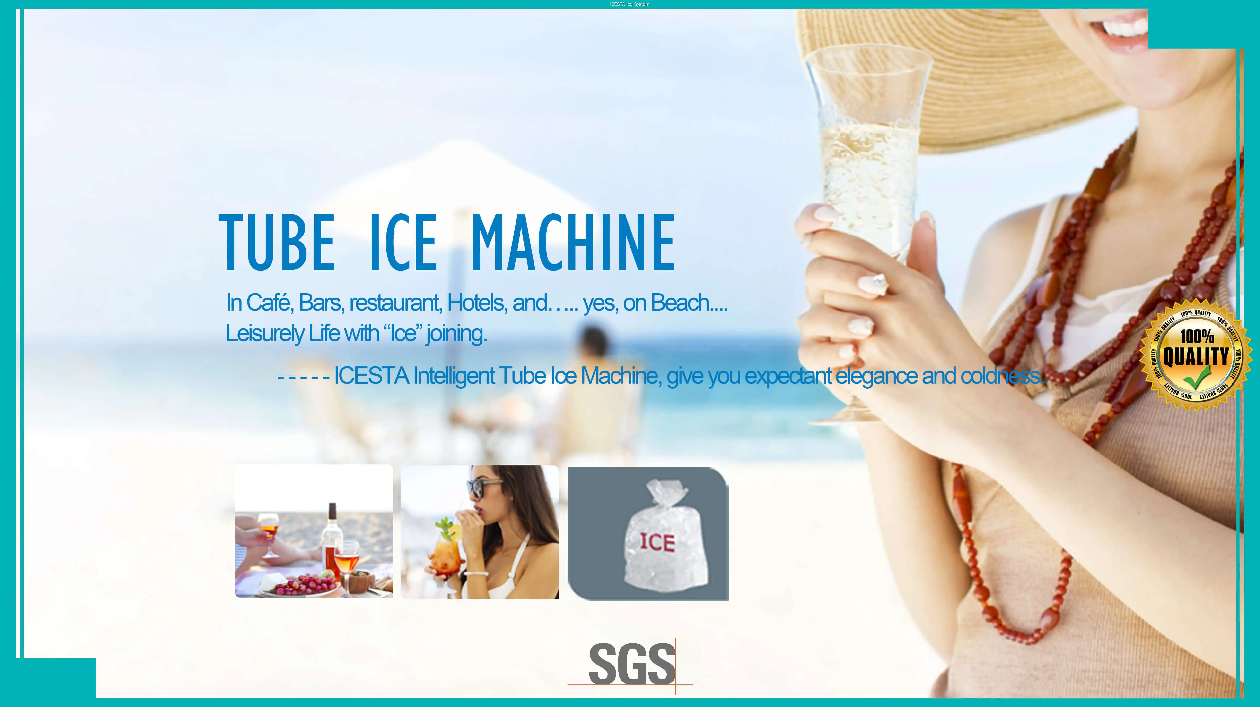 High-Quality Stainless Steel Tube Ice Maker 1