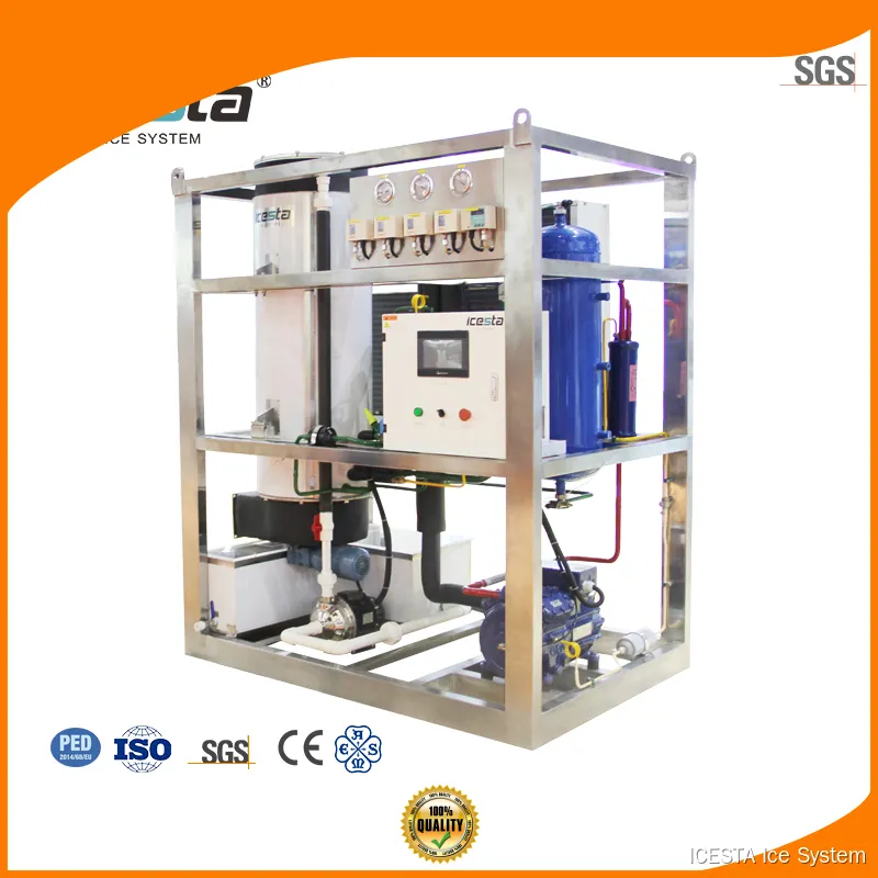 High-Quality Stainless Steel Tube Ice making Machine 3 Ton 1