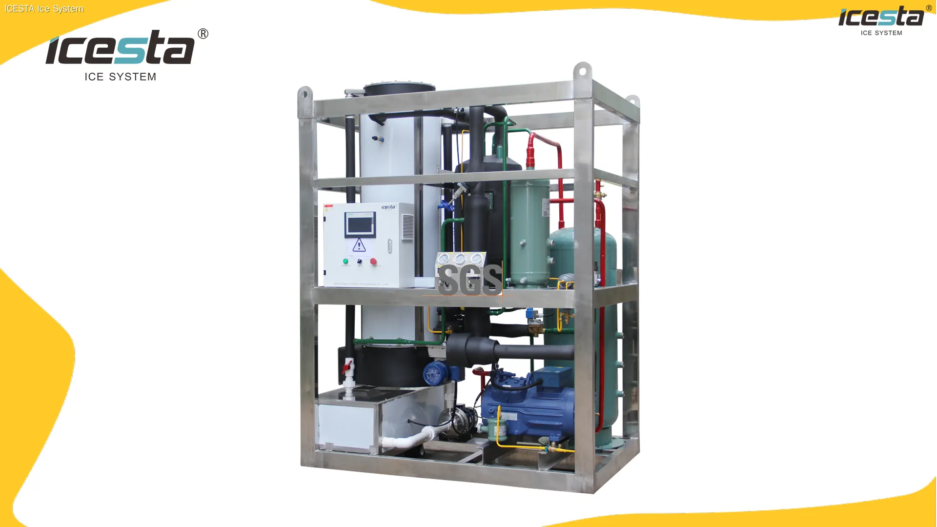 High-Quality Stainless Steel Tube Ice Machine: 1-15 Ton/day 1
