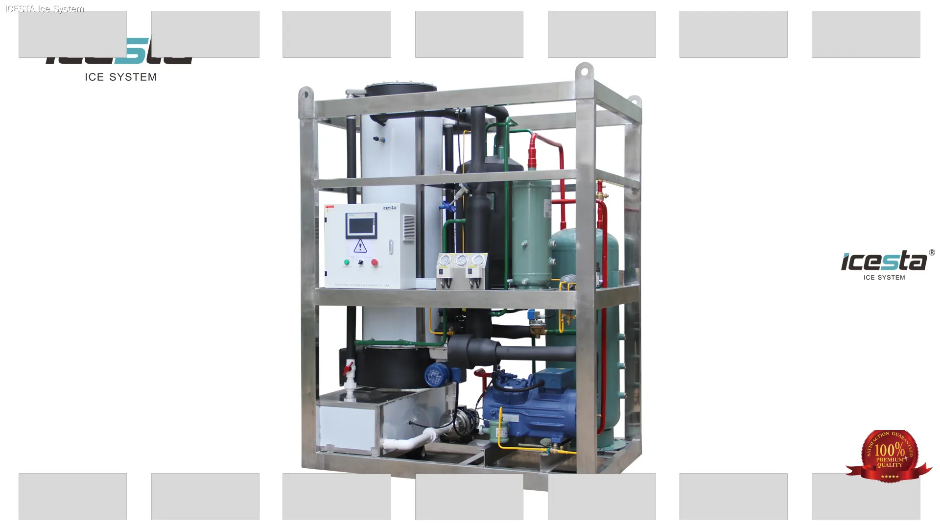 High-Quality Stainless Steel Tube Ice Machine - 1 to 15 Ton 1