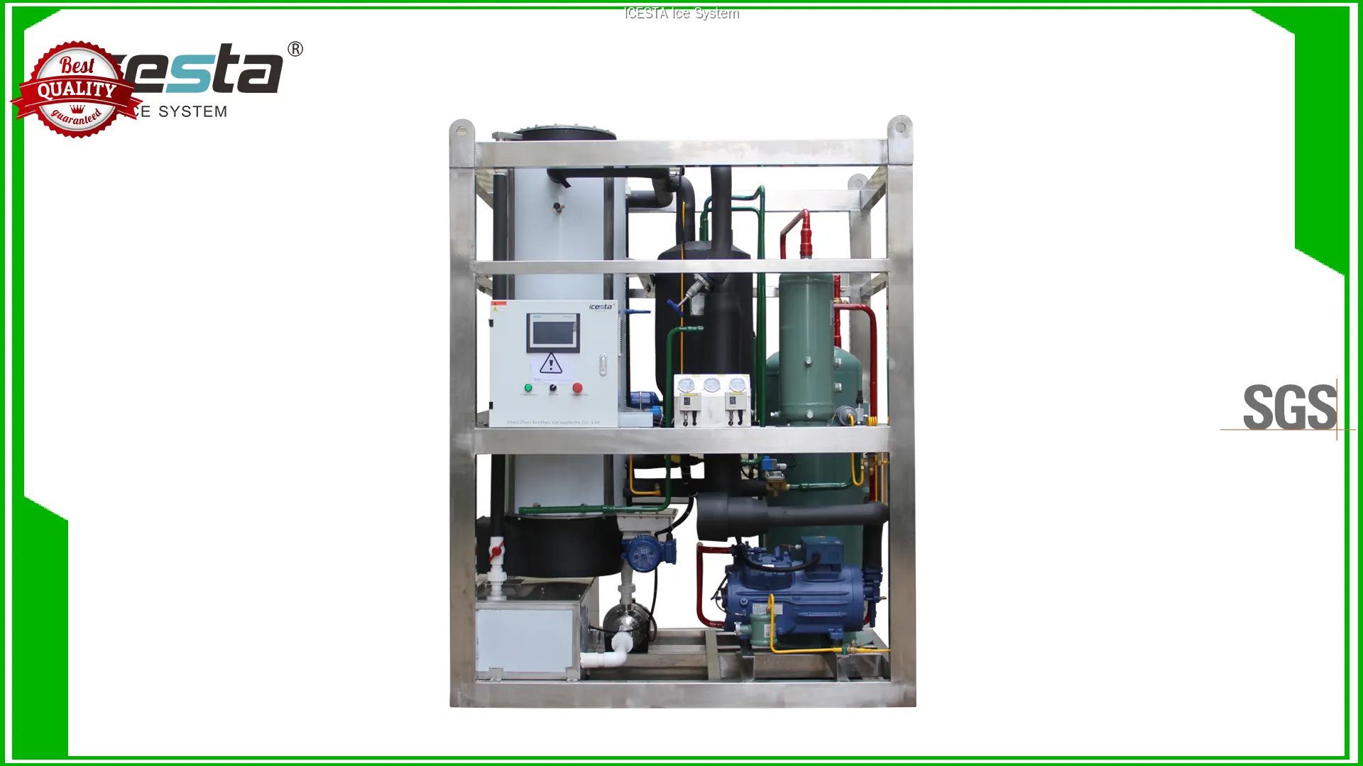 High Reliability, Customized Tube Ice Making Machine 1