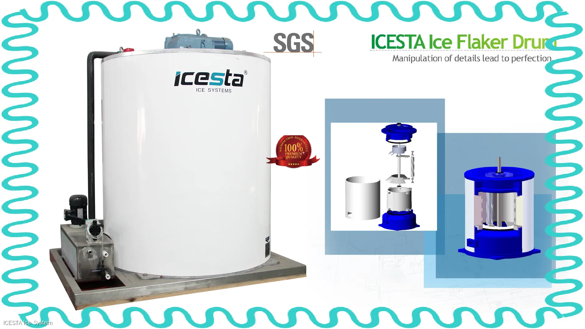 Ice Machine Evaporator: Long Lifespan, No Rust, No Leakage, Excellent Welding Technology 1