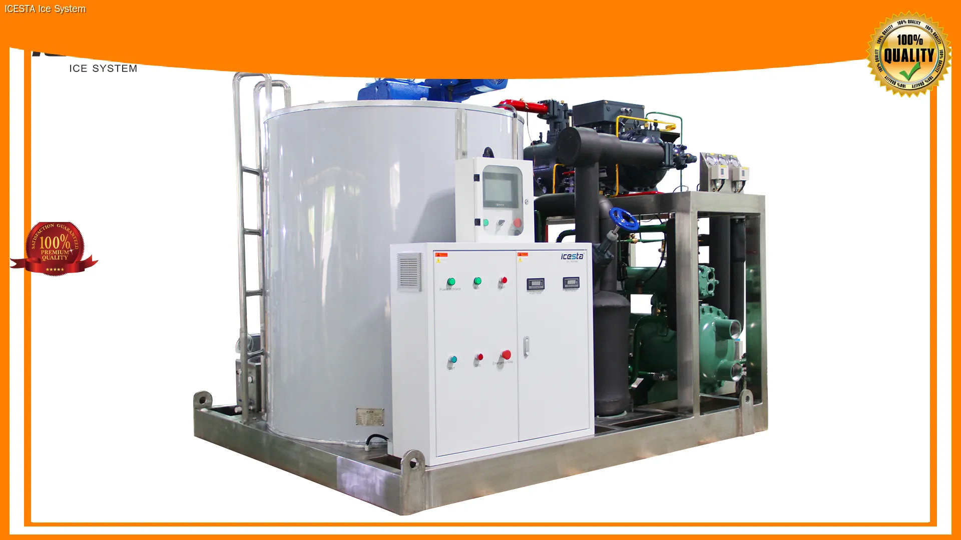 Heavy Duty Industrial Flake Ice Machine - Best on the Market 1