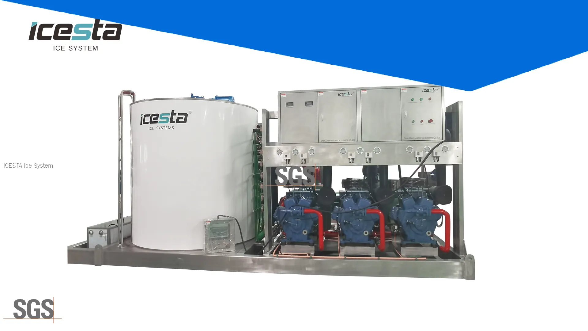 Icesta Industrial Ice Machine - Superior Performance & Customizable 1