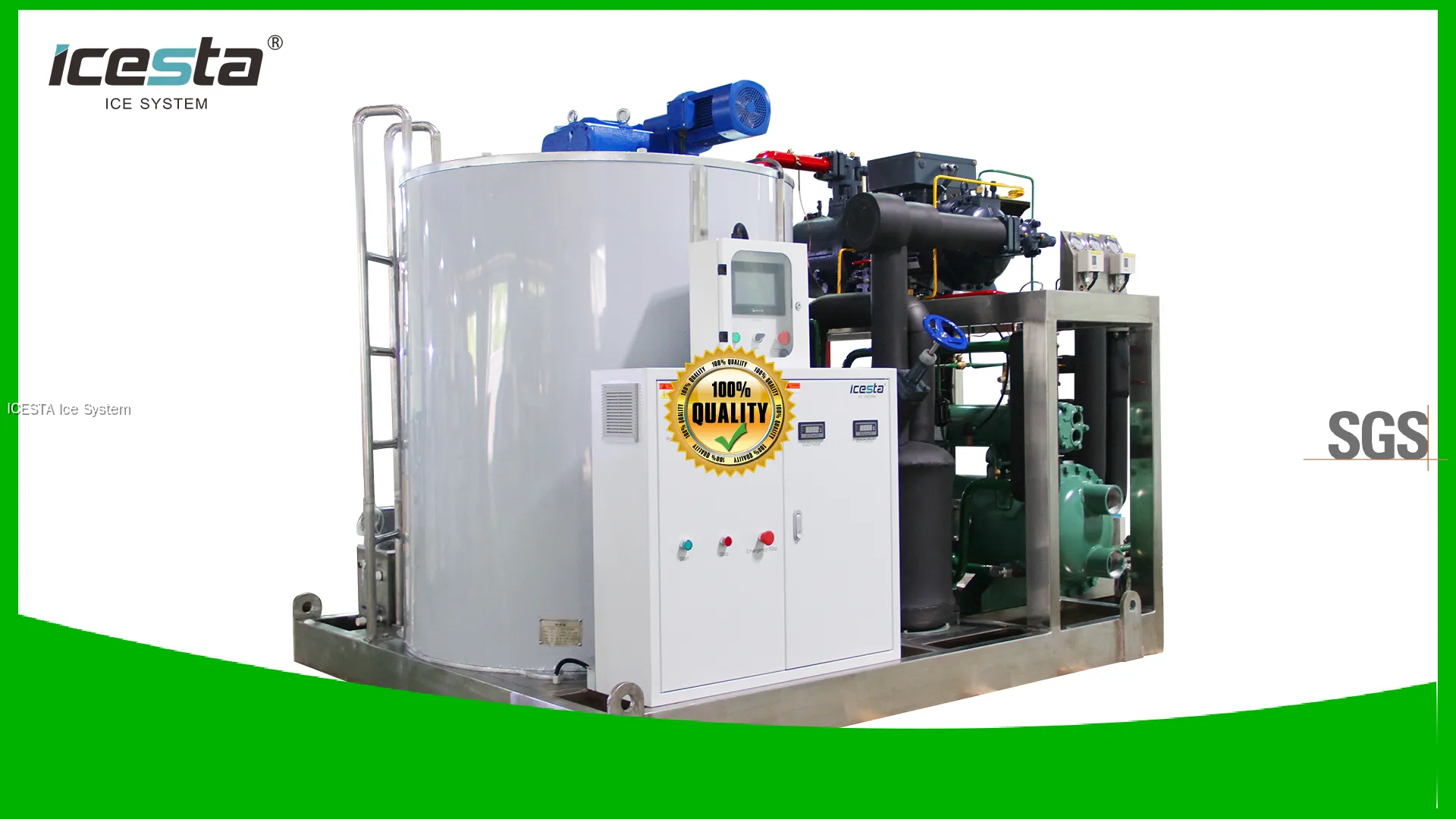 Commercial Ice Maker - 10 Ton Industrial Flake Ice Machine 1