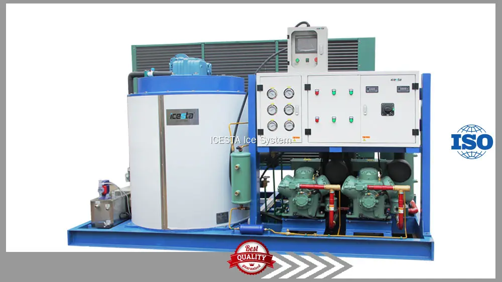 Icesta Industrial Flake Ice Machine - Superior Quality & Performance 1