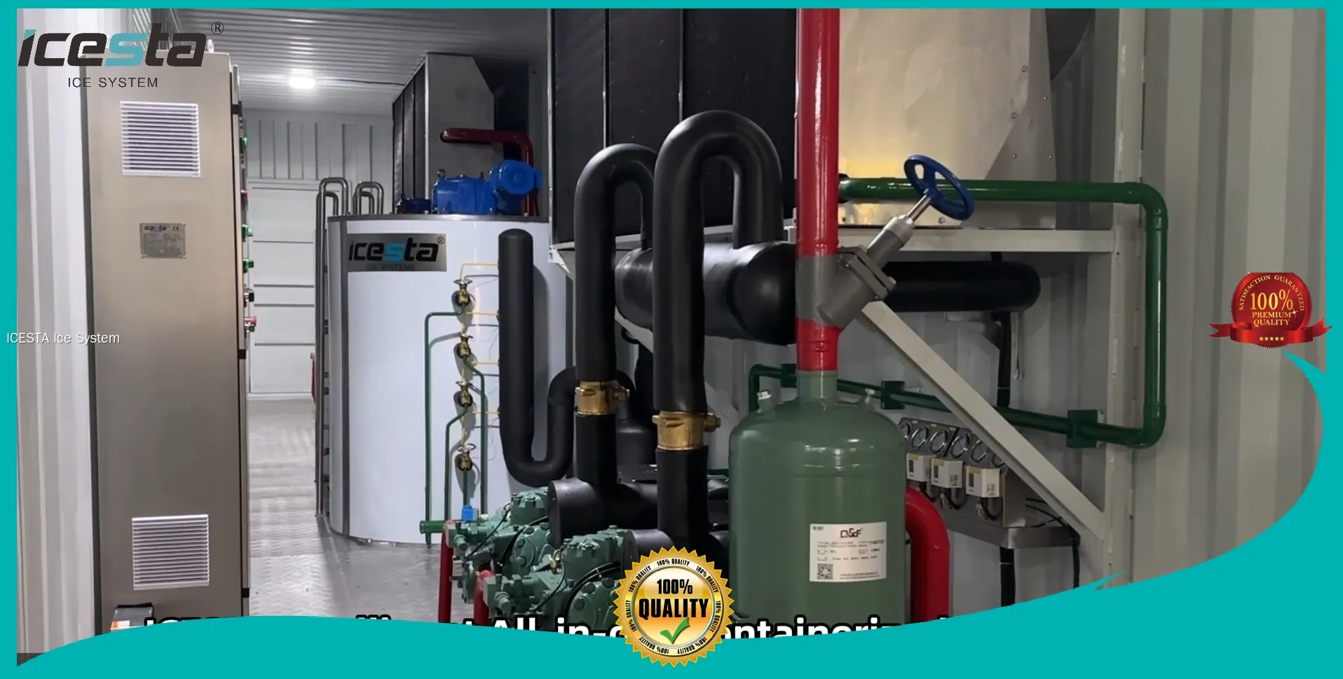 10 Ton Industrial Ice Flake Making Machine - Customizable Specs, Long Lifespan, Superior Performance 1