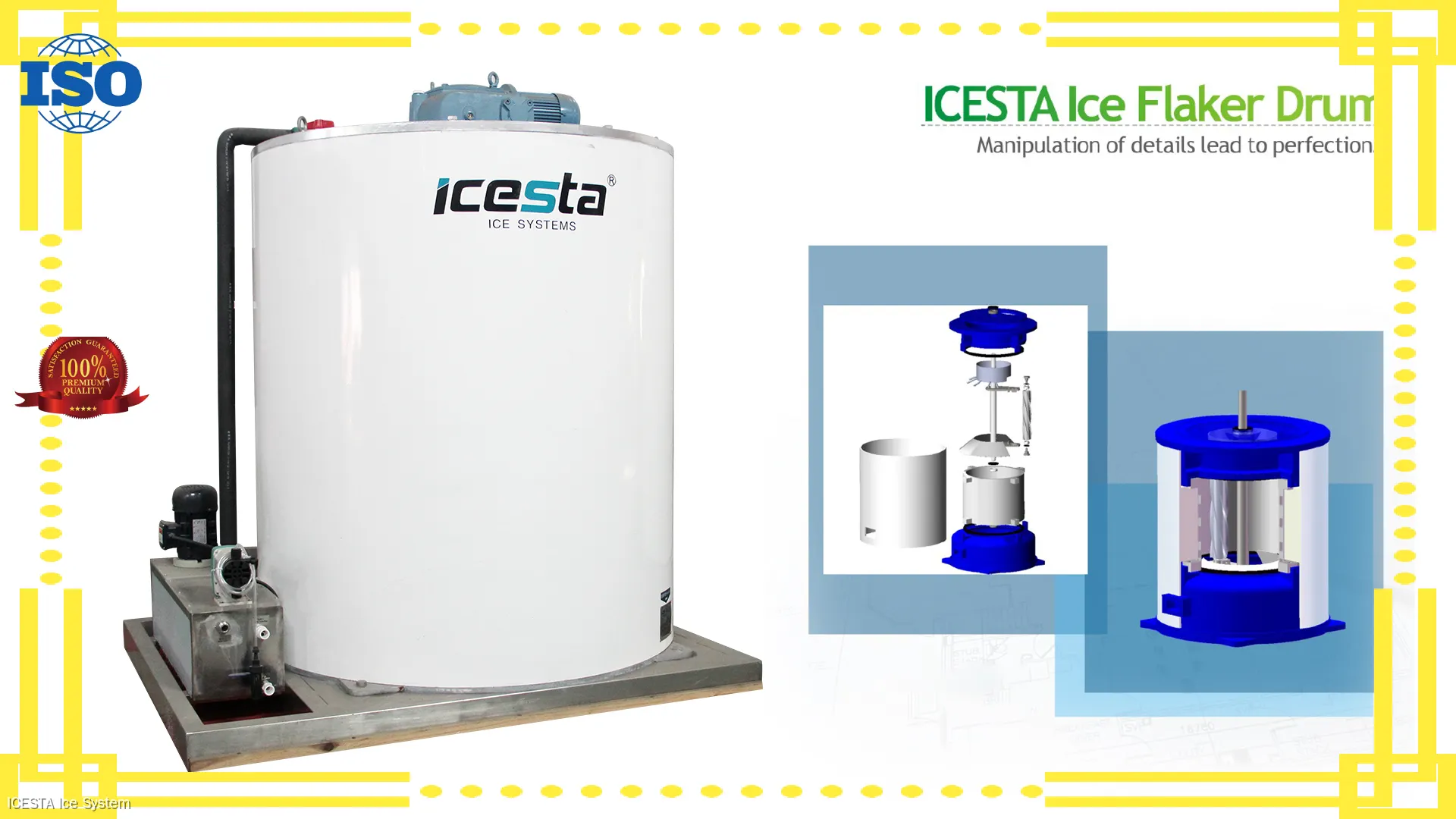 Ice Machine Evaporator - Long Lifespan, No Rust, No Leakage 1