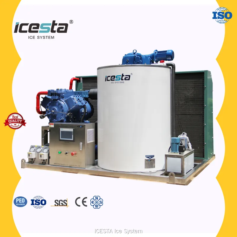 Stainless Steel Commercial Ice Machine 1